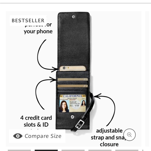 Like New!! Brighton Ferrara phone organizer - Picture 3 of 12